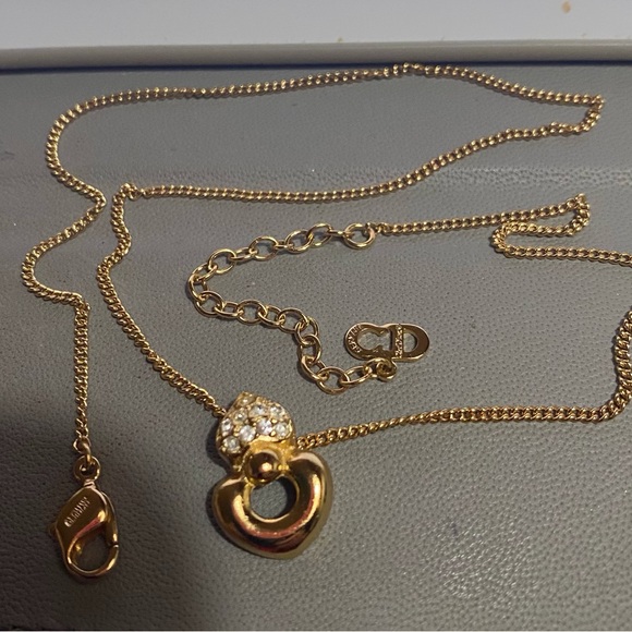 Christian Dior  CD Crystal Necklace - Picture 4 of 10